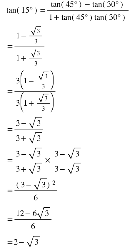 Trigonometric functions